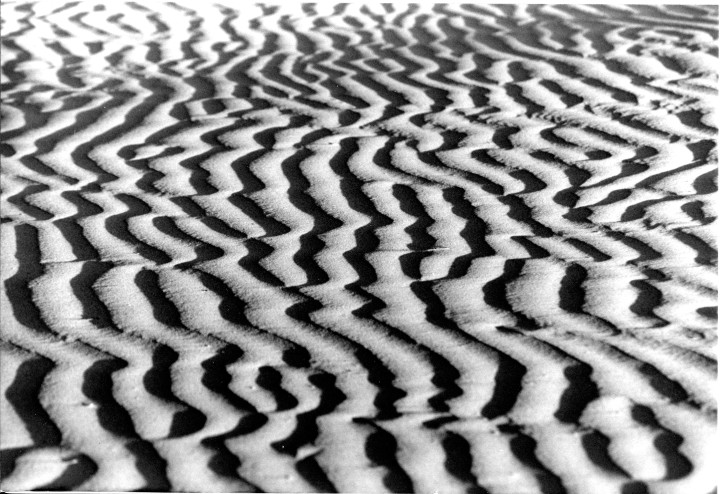 04  Sand Pattern, Near Port Lincoln, Australia, 1991 b&w